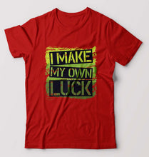 Load image into Gallery viewer, Luck T-Shirt for Men-Red-Ektarfa.online