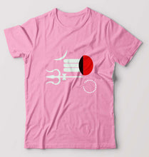 Load image into Gallery viewer, Mahakal Mahadev Bholenath Shiva Shivji T-Shirt for Men-Light Baby Pink-Ektarfa.online