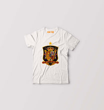 Load image into Gallery viewer, Spain Football Kids T-Shirt for Boy/Girl-White-Ektarfa.online