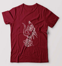 Load image into Gallery viewer, Mahakal Mahadev Bholenath Shiva Shivji T-Shirt for Men-Maroon-Ektarfa.online