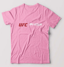 Load image into Gallery viewer, UFC Venum T-Shirt for Men-Light Baby Pink-Ektarfa.online
