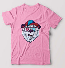 Load image into Gallery viewer, Bear T-Shirt for Men-Light Baby Pink-Ektarfa.online
