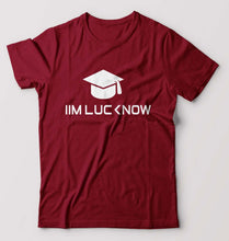 Load image into Gallery viewer, IIM L Lucknow T-Shirt for Men-Maroon-Ektarfa.online