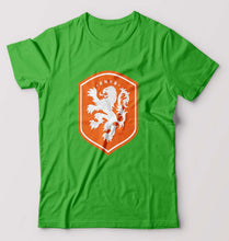 Load image into Gallery viewer, Netherlands Football T-Shirt for Men-flag green-Ektarfa.online