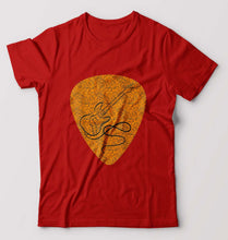 Load image into Gallery viewer, Guitar T-Shirt for Men-Red-Ektarfa.online