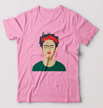 Load image into Gallery viewer, Frida Kahlo T-Shirt for Men-Light Baby Pink-Ektarfa.online