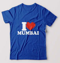 Load image into Gallery viewer, I Love Mumbai T-Shirt for Men-Royal Blue-Ektarfa.online