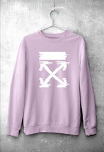 Load image into Gallery viewer, Off White Tee Unisex Sweatshirt for Men/Women-Light Pink-Ektarfa.online