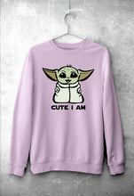 Load image into Gallery viewer, Yoda Star Wars Unisex Sweatshirt for Men/Women-Light Pink-Ektarfa.online