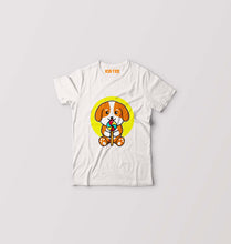 Load image into Gallery viewer, Puppy Kids T-Shirt for Boy/Girl-White-Ektarfa.online