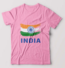 Load image into Gallery viewer, India T-Shirt for Men-Light Baby Pink-Ektarfa.online