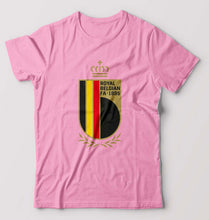 Load image into Gallery viewer, Belgium Football T-Shirt for Men-Light Baby Pink-Ektarfa.online