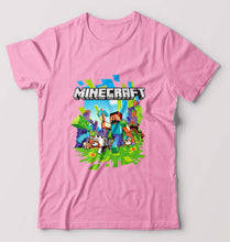 Load image into Gallery viewer, Minecraft T-Shirt for Men-Light Baby Pink-Ektarfa.online