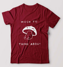 Load image into Gallery viewer, Mushroom T-Shirt for Men-Maroon-Ektarfa.online