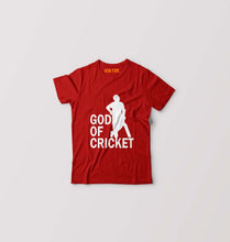 Load image into Gallery viewer, Sachin Tendulkar God T-Shirt for Boy/Girl-Red-Ektarfa.online