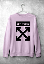 Load image into Gallery viewer, Off White Unisex Sweatshirt for Men/Women-Light Pink-Ektarfa.online