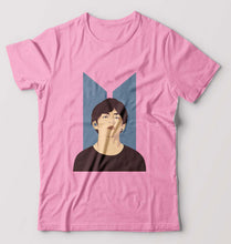 Load image into Gallery viewer, V-BTS(K-Pop) T-Shirt for Men-Light Baby Pink-Ektarfa.online