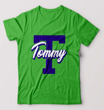 Load image into Gallery viewer, Varsity Tommy T-Shirt for Men-flag green-Ektarfa.online