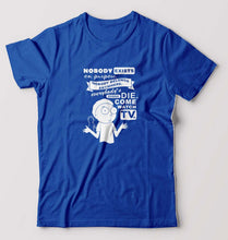 Load image into Gallery viewer, Rick and Morty T-Shirt for Men-Royal Blue-Ektarfa.online