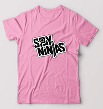 Load image into Gallery viewer, Spy Ninja T-Shirt for Men-Light Baby Pink-Ektarfa.online