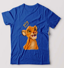Load image into Gallery viewer, Lion King Simba T-Shirt for Men-Royal Blue-Ektarfa.online
