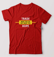 Load image into Gallery viewer, Share Market(Stock Market) T-Shirt for Men-Red-Ektarfa.online