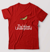 Load image into Gallery viewer, The Velvet Underground T-Shirt for Men-Red-Ektarfa.online