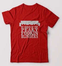 Load image into Gallery viewer, Peaky Blinders T-Shirt for Men-Red-Ektarfa.online