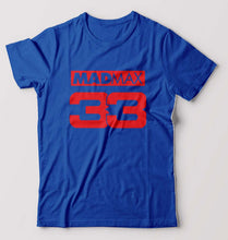 Load image into Gallery viewer, Max Verstappen T-Shirt for Men-Royal Blue-Ektarfa.online