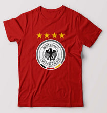 Load image into Gallery viewer, Germany Football T-Shirt for Men-Red-Ektarfa.online