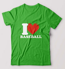 Load image into Gallery viewer, I Love Baseball T-Shirt for Men-Ektarfa.online