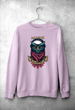 Load image into Gallery viewer, Owl Music Unisex Sweatshirt for Men/Women-Light Pink-Ektarfa.online