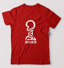 Load image into Gallery viewer, FIFA World Cup Qatar 2022 T-Shirt for Men-Red-Ektarfa.online
