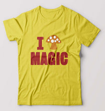 Load image into Gallery viewer, Mushroom T-Shirt for Men-Yellow-Ektarfa.online