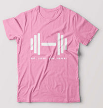 Load image into Gallery viewer, Gym T-Shirt for Men-Light Baby Pink-Ektarfa.online