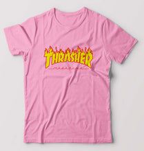 Load image into Gallery viewer, Thrasher T-Shirt for Men-Light Baby Pink-Ektarfa.online