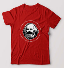 Load image into Gallery viewer, Karl Marx T-Shirt for Men-Red-Ektarfa.online