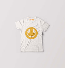 Load image into Gallery viewer, Emoji Headphone Music Kids T-Shirt for Boy/Girl-White-Ektarfa.online