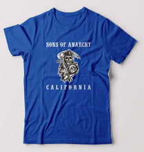 Load image into Gallery viewer, Sons of Anarchy T-Shirt for Men-Royal Blue-Ektarfa.online