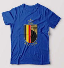 Load image into Gallery viewer, Belgium Football T-Shirt for Men-Royal Blue-Ektarfa.online