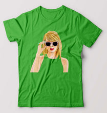 Load image into Gallery viewer, Taylor Swift T-Shirt for Men-flag green-Ektarfa.online