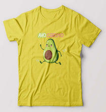 Load image into Gallery viewer, Avocado T-Shirt for Men-Yellow-Ektarfa.online