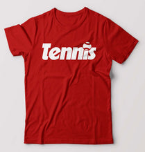 Load image into Gallery viewer, Tennis T-Shirt for Men-Red-Ektarfa.online