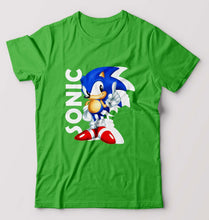Load image into Gallery viewer, Sonic T-Shirt for Men-flag green-Ektarfa.online