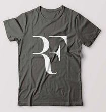 Load image into Gallery viewer, Roger Federer_RF T-Shirt for Men-Charcoal-Ektarfa.online