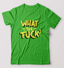 Load image into Gallery viewer, What The Fuck T-Shirt for Men-Flag Green-Ektarfa.online