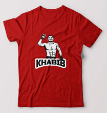 Load image into Gallery viewer, Khabib Nurmagomedov T-Shirt for Men-Red-Ektarfa.online