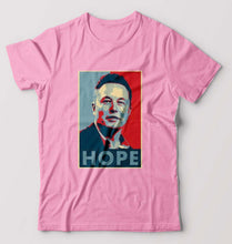 Load image into Gallery viewer, Elon Musk Hope T-Shirt for Men-Light Baby Pink-Ektarfa.online