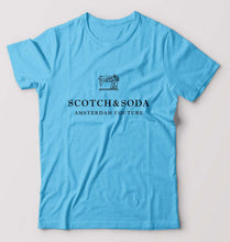 Load image into Gallery viewer, Scotch & Soda T-Shirt for Men-Light Blue-Ektarfa.online