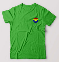 Load image into Gallery viewer, Captain marvel logo T-Shirt for Men-Flag Green-Ektarfa.online
